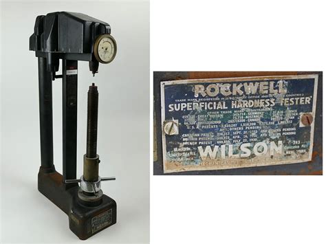 hardness tester 1921|history of hardness testing.